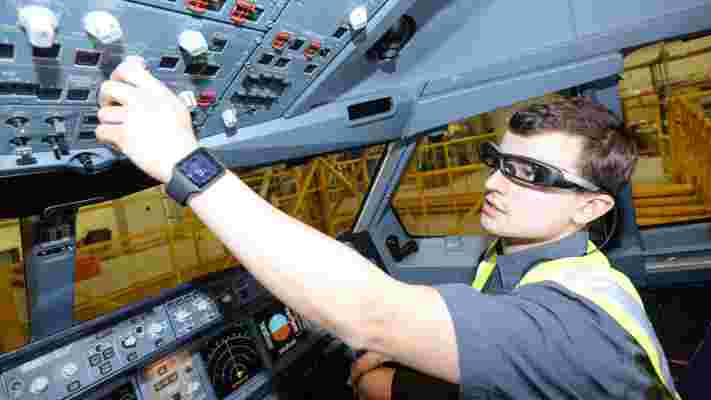 Virgin Atlantic’s engineers are trialling Sony’s smartglasses and smartwatches